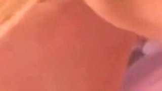 Blonde Shocked to See Glory Hole