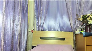 Blonde schoolgirl teen solo