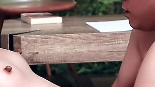 Army Base Secret - Fucked the Busty Sergeant Hard