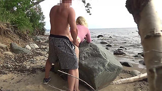 Sexy Teacher Has Fun on the Coast After Lessons