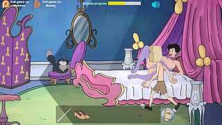 Fuckerman - Cinderella gets covered in jizm by Foxie2k