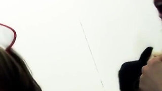 Blondes get turned on by dressing up to get laid