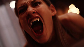 Gothic Lesbian Vampire Seduces Nerdy Girl in Haunted Mansion - Hypnotic Pussy Eating & Mind Control Sex