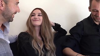 Joy opens access to her majestic ass! - Jacquie et Michel TV