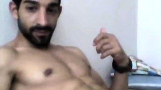 Turkish handsome hunk with big cock cumming