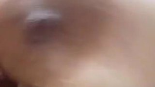 Huge Tits Oiled and Self Sucking Part 2