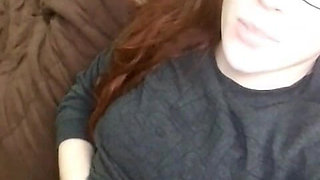 Alt Redhead Cums After Public Exhibitionism