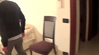 Horny Italian Granny in Stockings Fucks Hard