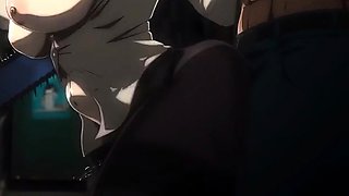 Hentai chick enjoys anal sex at the gym