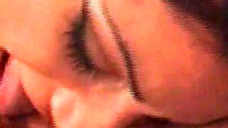 Hot Threesome for Two Nasty Brunette in Love with a Nice Cock