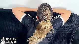 Gabbie Me Engravida, Porra! Novinha Pediu O Leite Na Buceta E Ganhou Dentro Do Cuzinho - Gabbie Luna