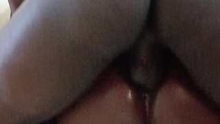 Black Ebony Stepsister and Stepbrother Fuck, First Time Midnight Fucking My Stepsister