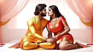 Indian Suhagrat Sex first night sex