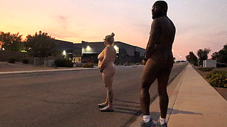 Thick BBW Wife Loves to Show off and Be Nude in Public!