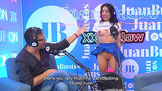 Little Kinky Colombian Mayraoficial Cums on the Sybian Machine - Juan Bustos Podcast