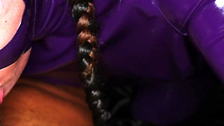 Rickysroom the Plum Latex Anal Affair with Liz Jordan