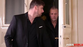 Busty Brunettes Anissa Kate and Ania Kinski Take BDSM Airtight Punishment GP2256