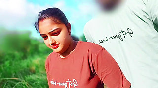 Indian College Couple Go to Jungle and Fucking Frist Time Outdoor Sex Video