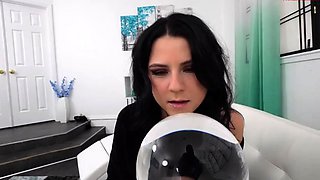 PrimalFetish Ruby Moon Hot Emo Girl Sees Sucking Cock And