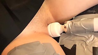 Tied-Up Amateurs Squirts With A Sex Toy - Bondage fetish