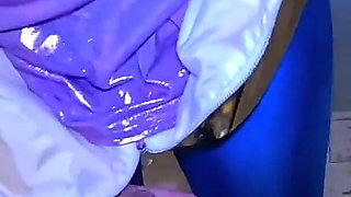 Shiny Cameltoe Tease, Hard Spanking, Deep Blowjobs & Rough Doggy with Double Cumshot 302