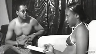 Vintage ebony babe hot sex scene