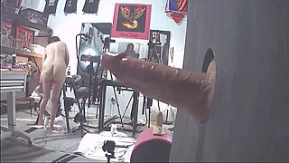 Glory Hole - Using Her Perfect Pink Puissy to Milk & Pleasure Cock at the Gloryhole 8 POV's
