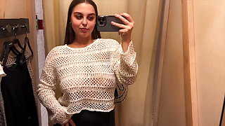 TRY ON HAUL BEFORE SCHOOL (YES..MY BOOBS ARE REAL!)