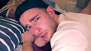 Brit Youngster Dual Barefuck By Two Allies