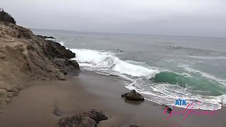 Remi Raw - Vacation Fun With Sweet And Innocent Behind The Blowjob In The Car