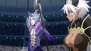 Shinmai Maou no Testament BURST fanservice