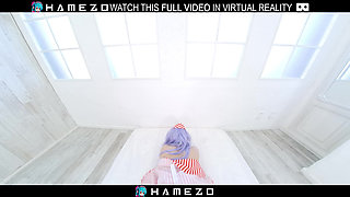 Japanese Noa Ogawa moans while being fucked,in VR.