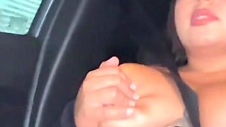 Sexy Girl with Big Tits, Pay Uber Service Fucking for Not Having Money
