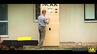 Daddy4k. abnormal fiancee made his dad feel so well