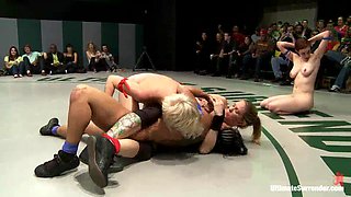 Brutal Non-Scripted Tag Team Wrestling Rd2 Of Last Month Amazing Match, In Front Of A Live Crowd - Kink