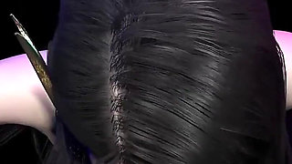 Bigboobs Chick Ride the Cock- 3D Animation