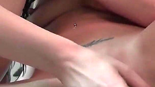 Lesbian Babes From France Playing with Big Toy