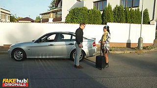 Fakehub - highly hot romantic sex with fresh foreign wife perspiring passion with her small narrow figure