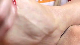 Forbidden Foot Play with Hubby’s Friend