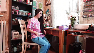Nurse Lizzie Teases You with Her Ass