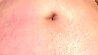 Beautiful Big Belly BBW Rides and Loves Golden Nectar