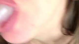 A Pregnant Appetizing Beauty Savoringly Takes a Dick in Her Mouth and Not Only