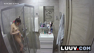 LUUV. Kareflore tears and joy in the shower, processing her boyfriend's deep love