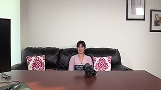 Angeline Gets Hard Anal Sex On The Casting Couch