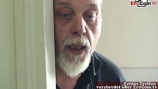 German Sugar Stepdaddy Fucks Sugarbabe Anally In The Office With A Prank