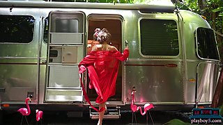 Trailer park blondie is hottie and petite