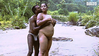 Indian Girlfriend Romantic Seductive Sex with Boyfriend Riverside