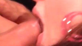 Sexy young threesome sex party