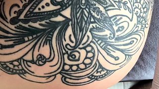 Lovely Amateur teen brunette masturbating outdoor
