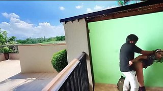 Desi Indian School Girl Fucked Hard on Terrace - Hot 18yo in Uniform
